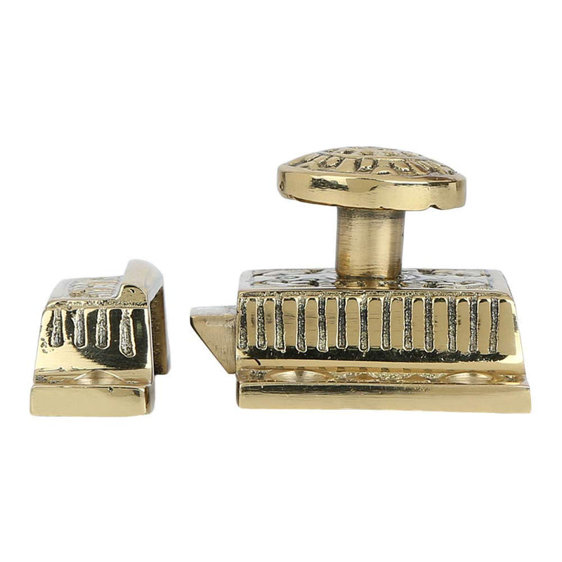 A29 Solid Brass Cabinet Latch, Latch for Cabinet Closet Kitchen Door Windsor Design, Handmade Polished Lacquered Finish, Antique Latch 1