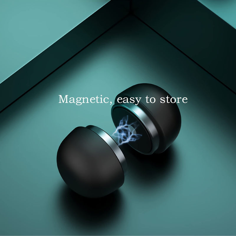Laptop Cooling Pad,Portable Magnetic Laptop Cooling Stand Laptop Computer Small Invisible Cooler Ball Dark black