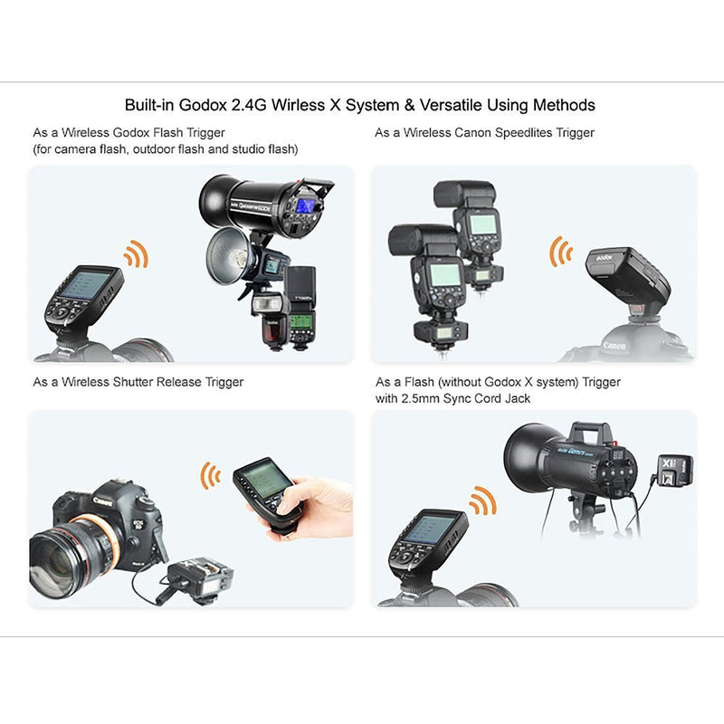 GODOX XPro-N i-TTL Auto Flash Flash Trigger Transmitter Compatible with Nikon Cameras, Supports 1/8000s High-Speed Sync, Exposure Compensation, Modeling Flash