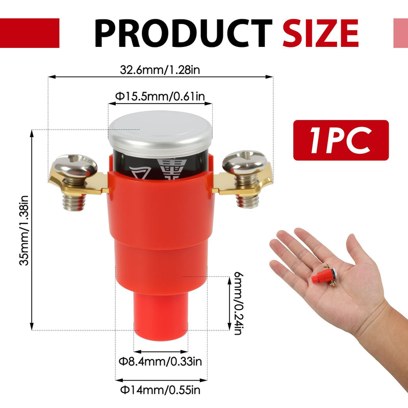 Thermal Circuit Breaker for Cable Reel, 1-Pole, 250 V, 16 A, 56 °C, Switch Plug Combination 250 V, Fuse 16 A, Thermal Switch 230 V, Overheating Protection, for 230 V Cable Reels and Electrical Devices