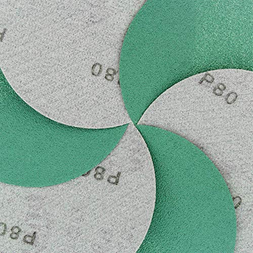 Dura-Gold 80 Grit 5" Sandpaper Discs & Soft Density Interface Pads