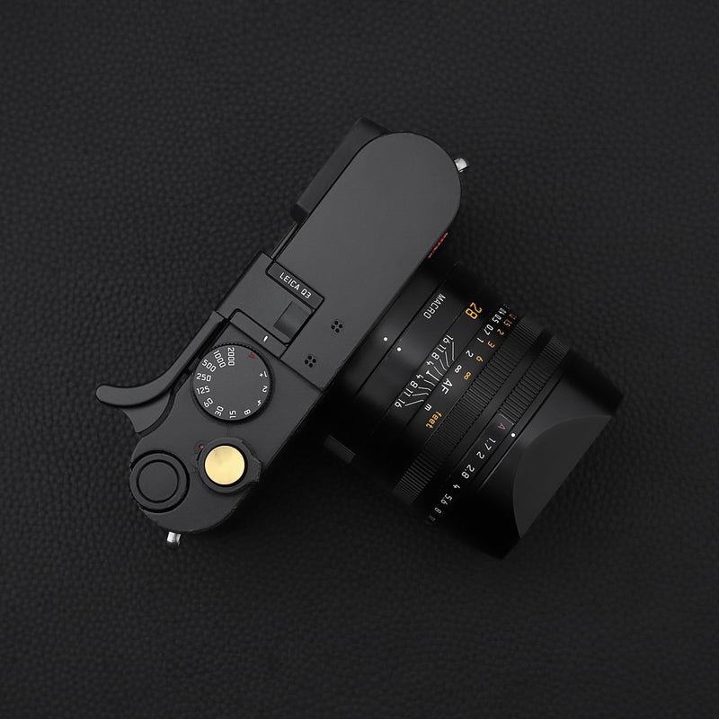 Haoge Metal Thumb Up Grip for Leica Q3 Q3 43 Camera Foregrip Digital Accessories THB-Q3B Hot Shoe Thumbs Up Rest Support Handgrip Black