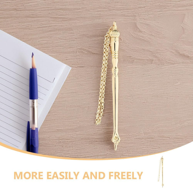 PRETYZOOM Gift Tools Jewish Pointer Tool for Bible Reading Golden Zinc Alloy Hand Pointer with Comfortable Grip for Mitzvah and Scripture Reading Ideal for Home and Church Use Golden 1