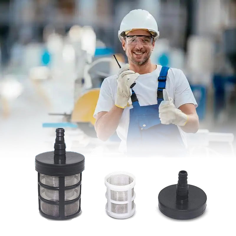4 x pipe filters, 1/2 inch suction hose filter with double layer encryption screen, garden hose filter