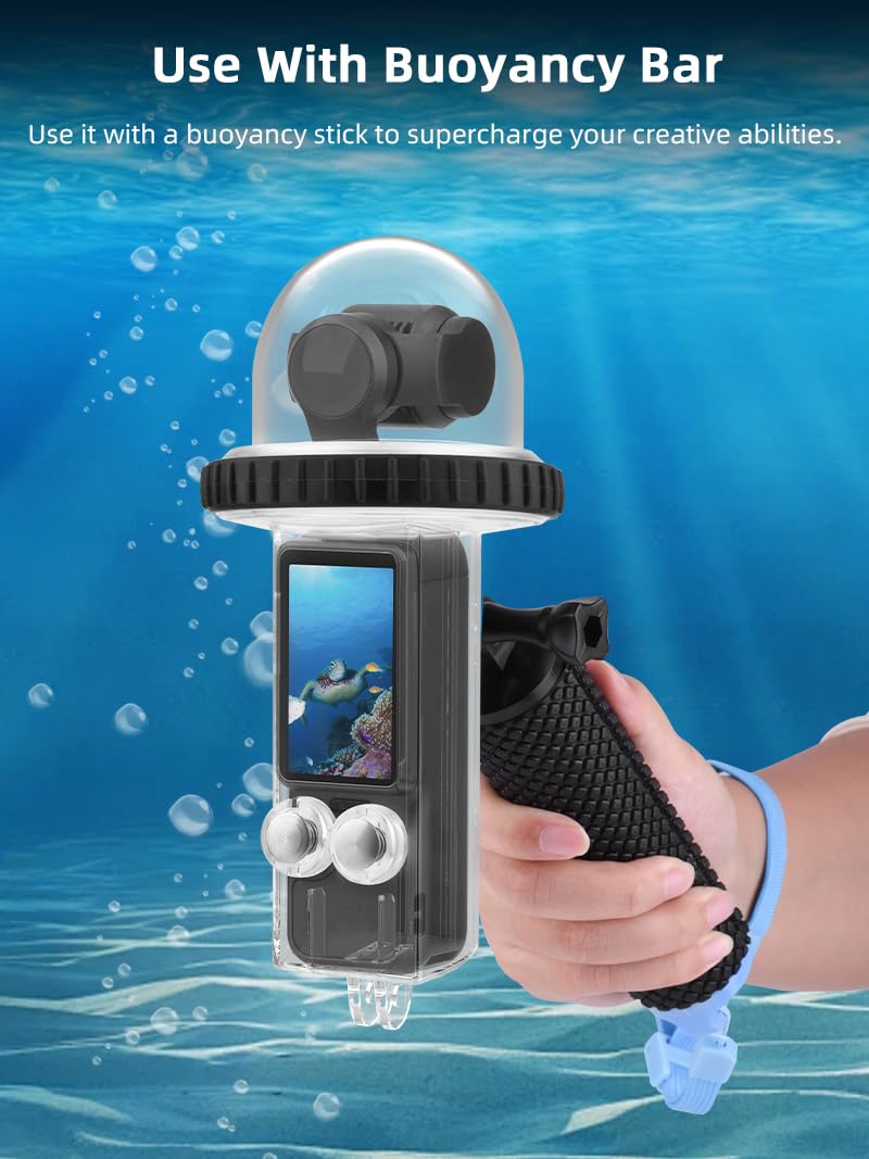 BTG Dive Case Waterproof Case Housing Diving Case for DJI Osmo Pocket 3 Dive Case Accessories