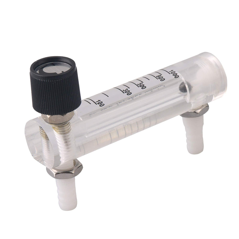 100 – 1000 ml/min Air Oxygen Gas Flow Meter Flowmeter with Control Valve for measurement Gas Flow