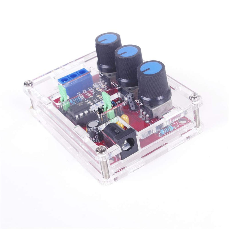 ANGEEK XR2206 Function Generator Signal Generator DIY Kit High Precision Function/Sine Triangle Square Output 1Hz-1MHz Adjustable Frequency Amplitude(Welding completed) Welding completed