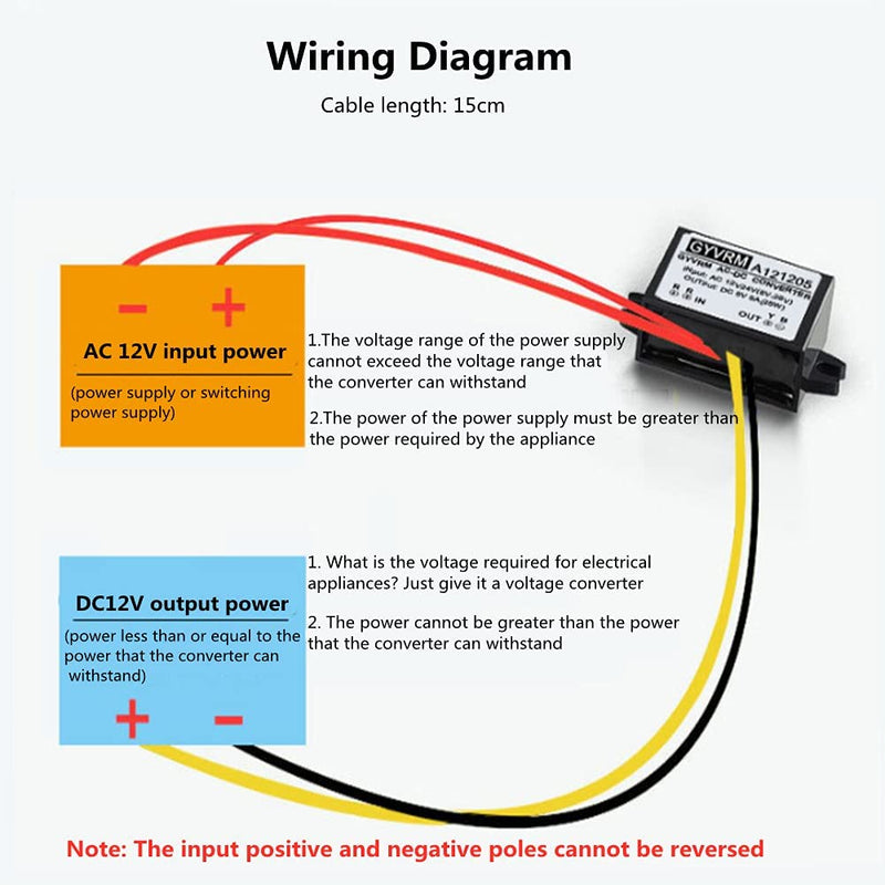 Ac 12v / 24v to DC 5v step-down converter AC-DC step-down power supply module AC-DC Buck Converter(5a)