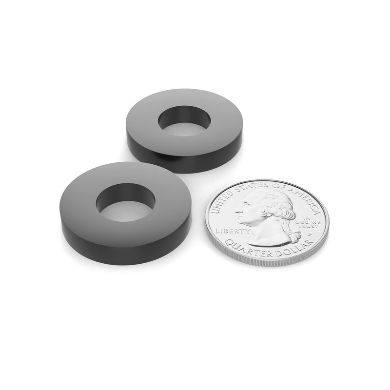 Isolate It!: Sorbothane Vibration Isolation Washer 50 Duro (.45" ID - 1" OD - .19" Deep) - 12 Pack