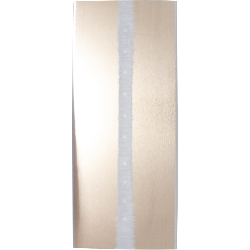 MARSHALLTOWN PermaShape Finishing Trowel, 12 x 5 Inch Broken-In Golden Stainless Steel Concrete Tool, Assembled in USA, PB7GSD