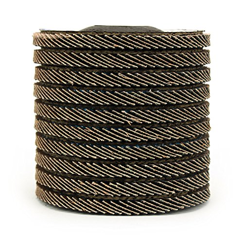 BHA 4.5" x 7/8" T27 Grinding and Sanding Flap Discs, 40 Grit - 10 Pack