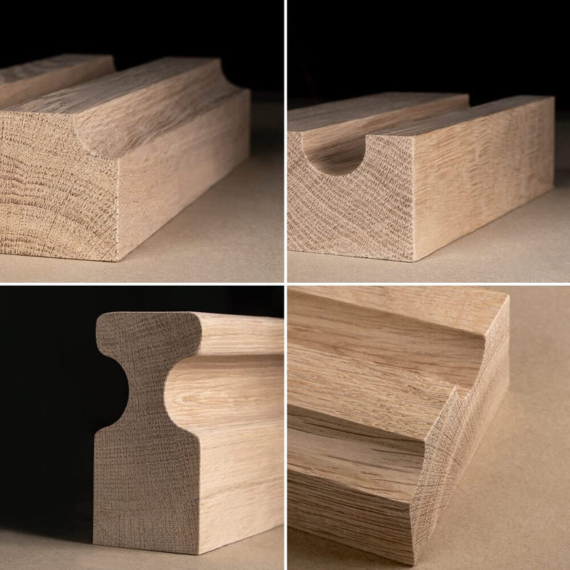 ENT 12280 HW cove cutter, shank (S) 8 mm, radius (R) 3 mm, diameter (D) 6 mm, NL 6 mm, SL 32 mm, woodworking, router R=3 / D=6 / NL=6