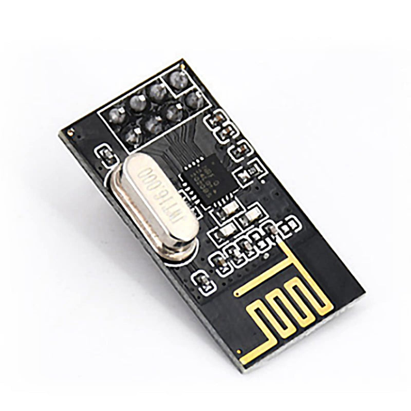 2.4 GHz Wireless RF Transceiver Module, DIP-8, 5mW, 7dBm, 150~240 m, PCB Antenna, Compatible with nRF24L01+, Pack of 4 7dB, DIP-8