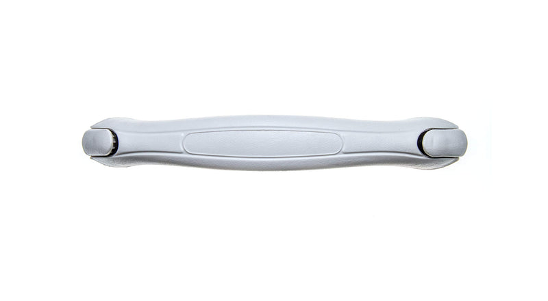 Attwood 2050-5 Ergonomic One-Piece Vinyl Grab Handle, White Finish 8.75" L x 2.44" W