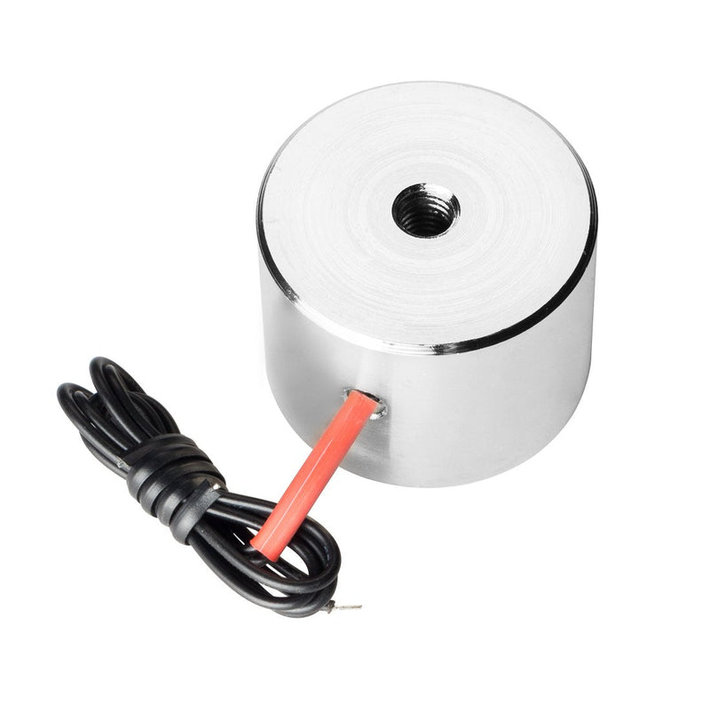 sourcing map 24V DC 200N 0.3LB Electric Lifting Magnet Electromagnet Solenoid Hold