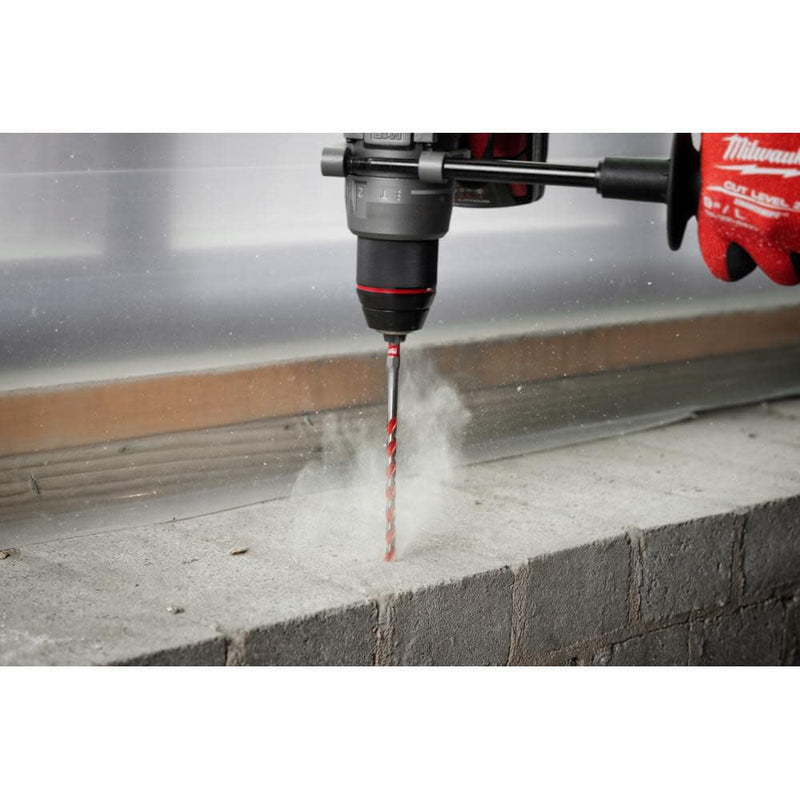 Milwaukee Electric - 7PC. Shockwave Carbide Hammer Drill BIT KIT