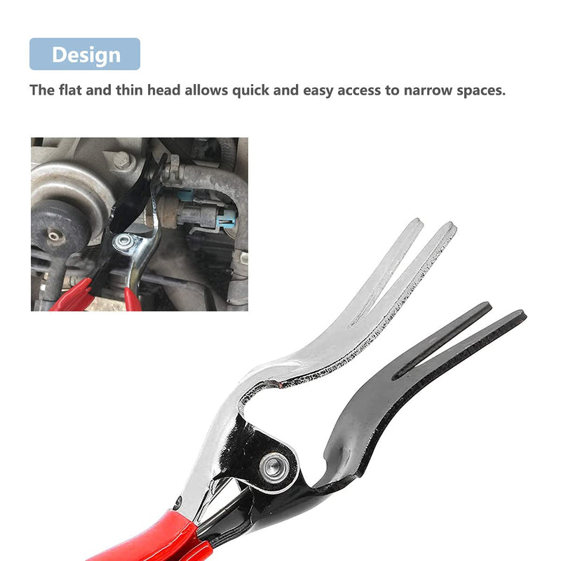 CNWOOAIVE Hose Remover Pliers Automobile Vacuum Hose and Fuel Line Tube Hose Removal Tool