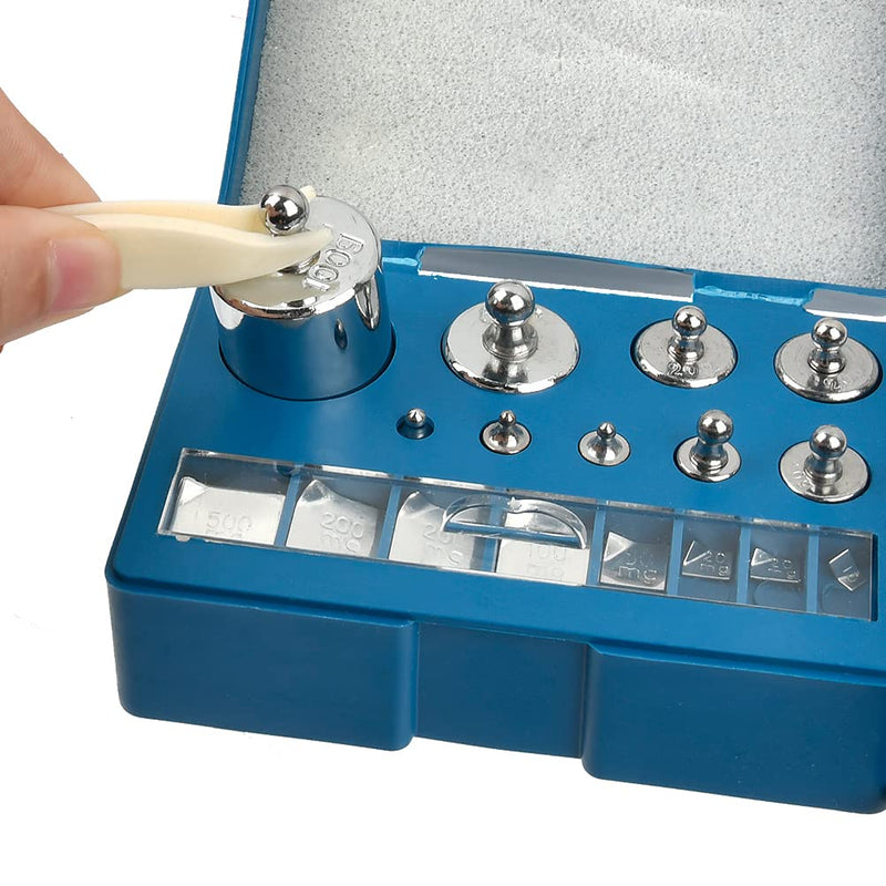 Calibration Weights Set, 17 Pieces, 10 mg-100 g, Calibration Weights Scales, Precision Stainless Steel Calibration Weights Set, Calibration Weights, Precise Test Weight, Calibration Weight, Digital Scales etc.
