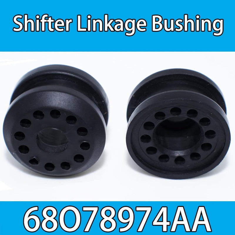 2PCS Transfer Case Shifter Linkage Control Lever Bushing Grommet for Dodge Ram 1500 2500 3500 68078974AA 68078975AA