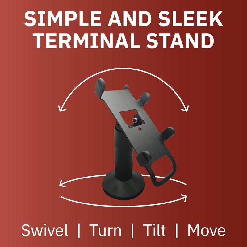 DCCStands Swivel and Tilt Pax S300 & SP30 Terminal Stand, Screw-in and Adhesive Normal