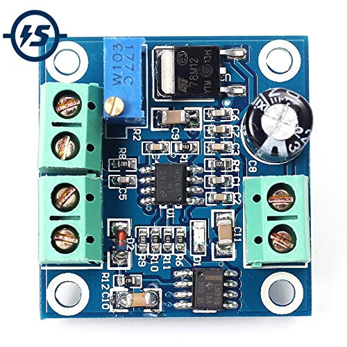 Digital to analog converter, 0-1 kHz to 0-10 V frequency to voltage converter module, digital to analog board for switching PLC and frequency converter
