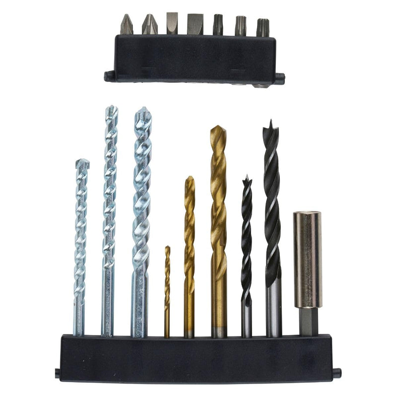 Black and Decker 16 Piece Accessory Drill and Bit Kit Screwdriver