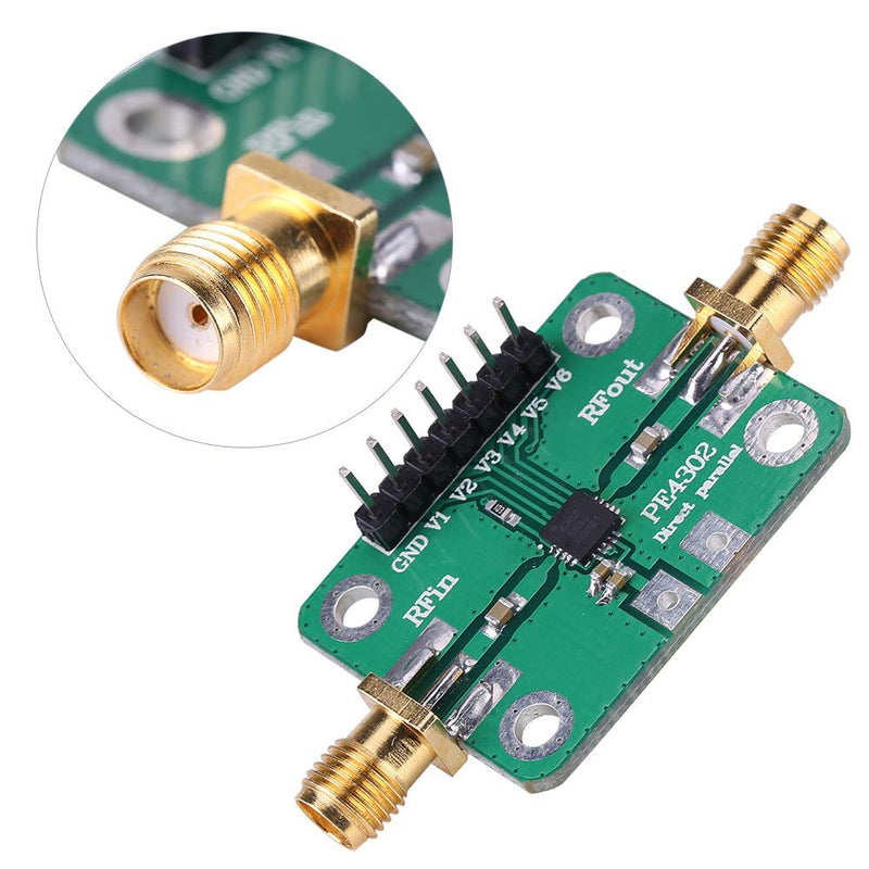 Aramox High Frequency Damper, 1Pc PE4302 1MHz~4GHz Parallel Real-time Mode of CNC Damper