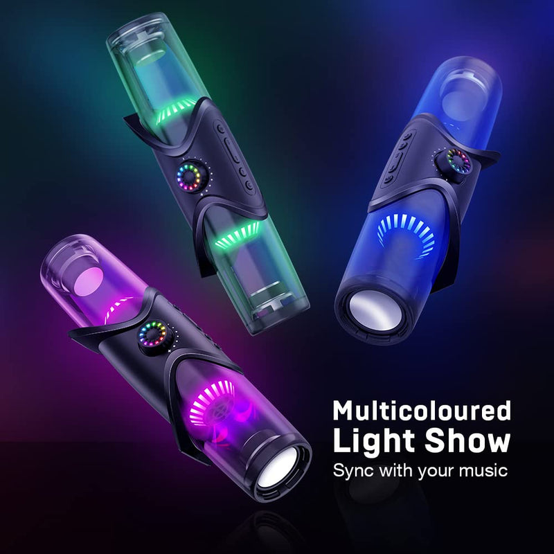 Computer Speakers,Bluetooth SoundBar,Computer Speakers for Desktop Monitor with RGB Light,PC Speakers with Subwoofer,USB Powered Sound Bar for Laptop 3.5mm Headphone Jack