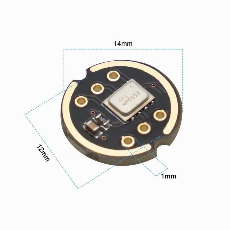 Pack of 5 Omnidirectional Microphone Module I2S Interface, High Precision Low Performance for ESP