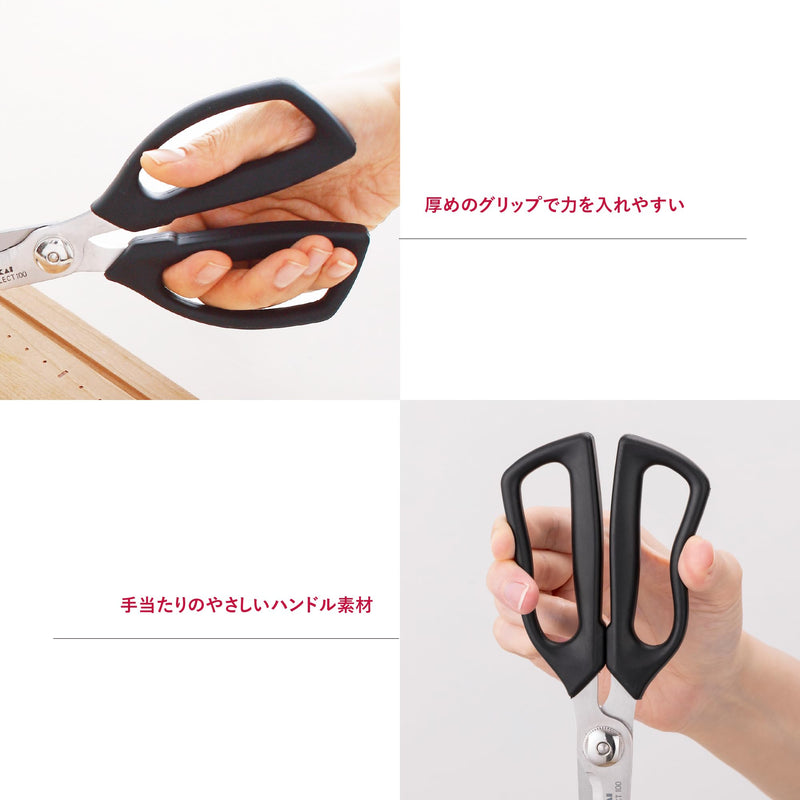 Kitchen Scissors (DH-3005) サイズ：1.5×21.3×9cm