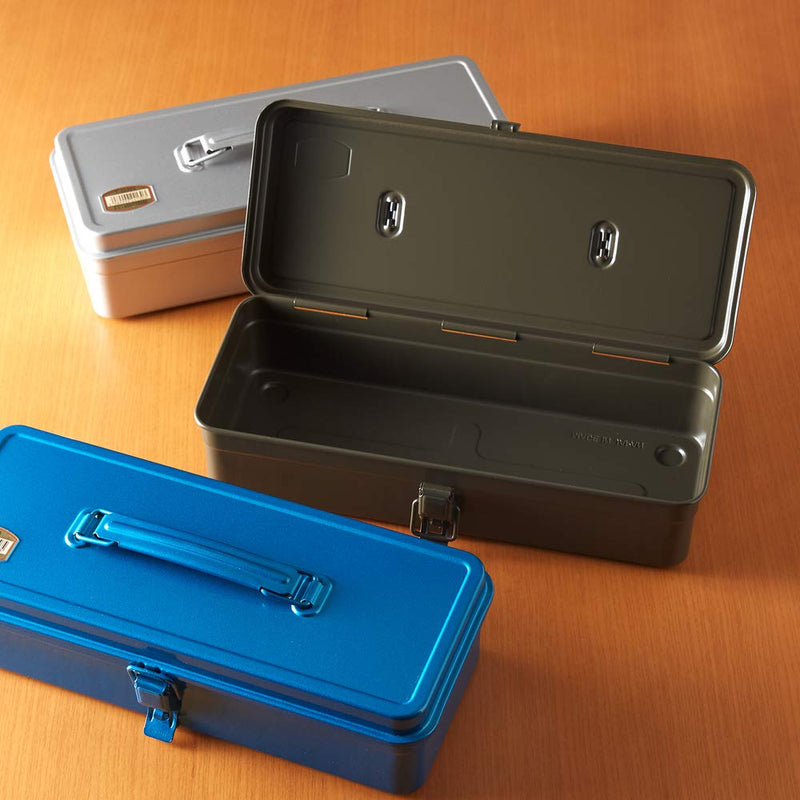 TRUSCO T-320 Trunk Tool Box, 133.0 x 54.3 x 38.5 inches (333 x 137 x 96.5 cm), Blue M