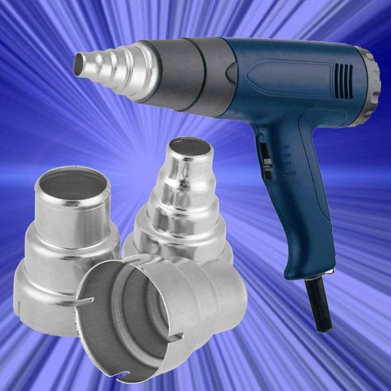 7pcs Hot Air Gun Nozzle Kit Hot Air Guns Accessories For Hot Air Soldering Station Repair Tool Accessories 35-40mm