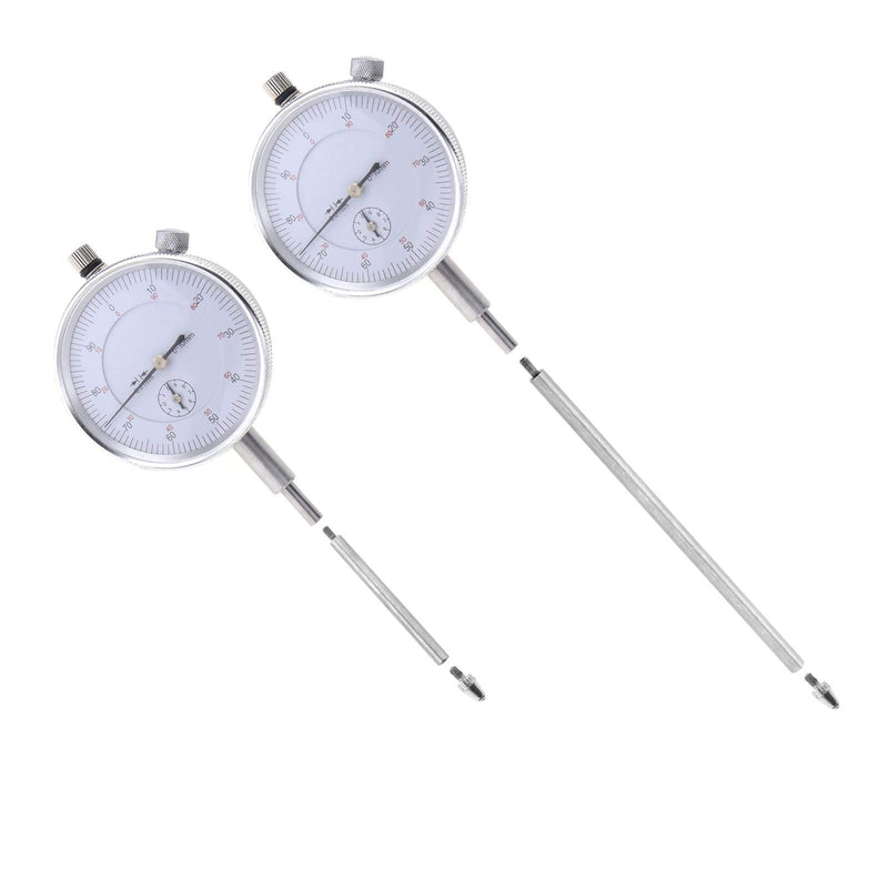Create idea 50+100mm Extension Rod Set Mechanical Dial Indicator Probe Indicator Dial Test Measuring Range 0-10mm Dial Test Indicator