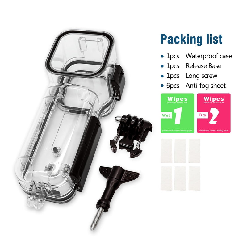 50M (164ft) Osmo Pocket 3 Waterproof Case Housing for DJI Osmo Pocket 3 Waterproof Accessories, Protective Underwater Dive Housing Shell Osmo Pocket 3 Accessories
