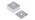10 PCS 3" Aluminum Flat Plate Square Washer for 3/8" Bolt Strut Channel (Pack of 2) 3"x3" (Pack of 2)