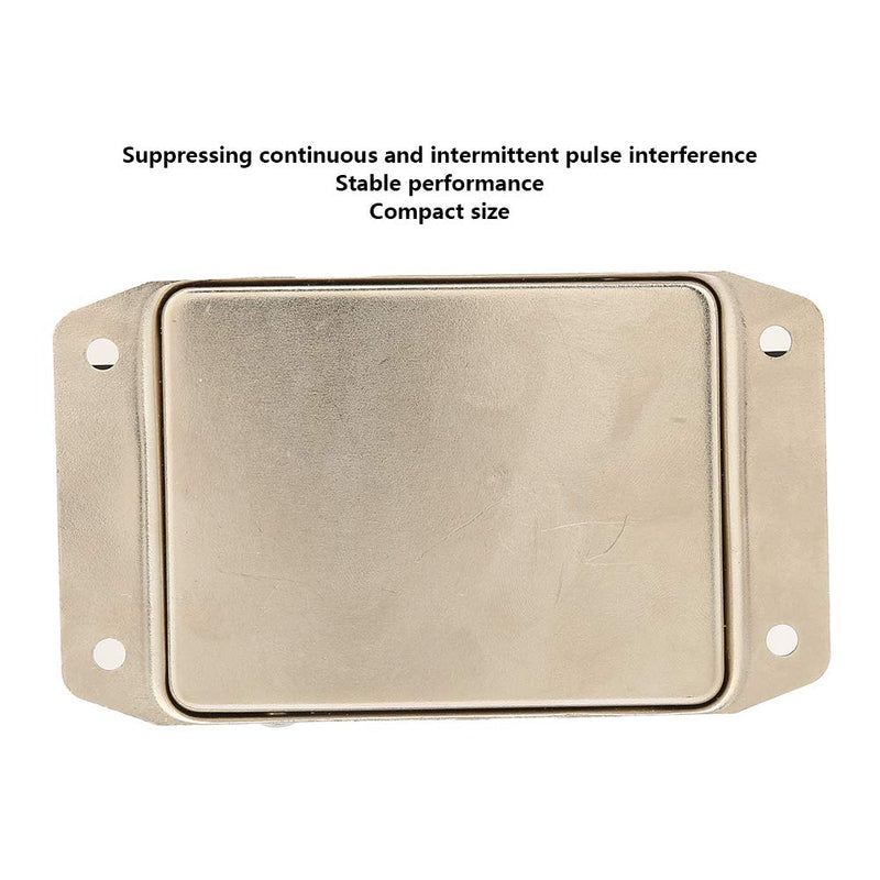 Telituny Power Filter-115V/250V 10A 50/60Hz Single Pole/Double Pole Single Phase Power Line EMI Filter Connector