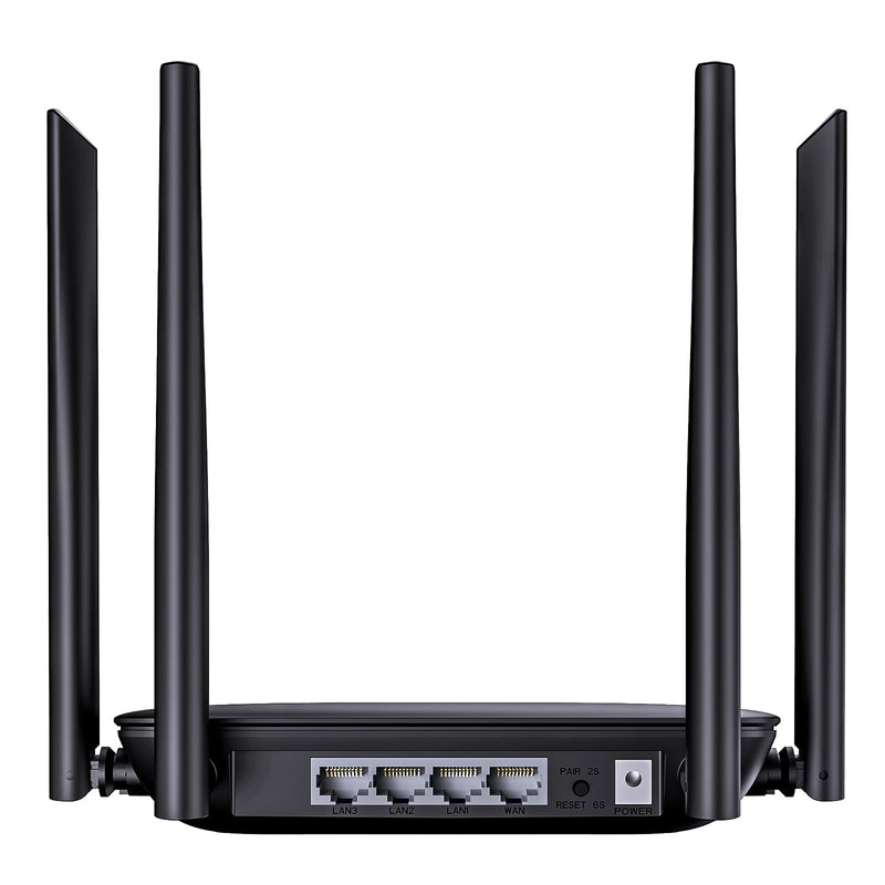 WAVLINK BE3600 WiFi 7 Router, Dual Band Gaming Router with Gigabit Ports, MLO, 4096-QAM & Multi-Rus Tech, Support Mesh/AP/Repeater Mode, Guest WiFi, QoS, IPv6, VPN