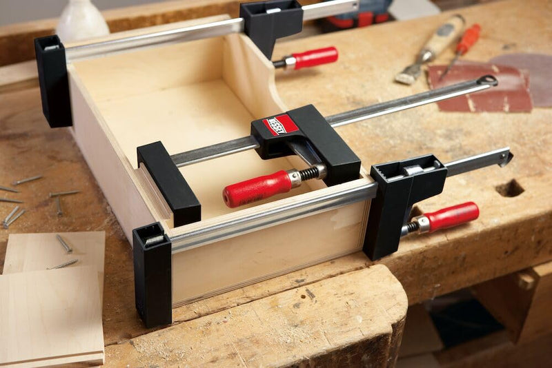 Bessey UK30 Clamp universal 11.81"/3.15", Black/Red/Silver