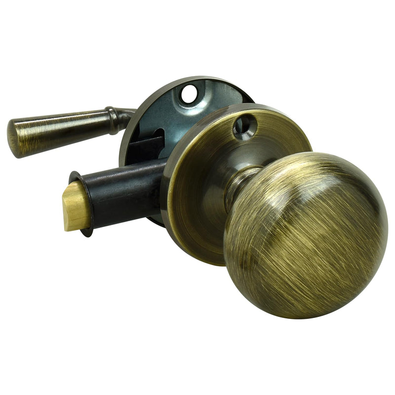 Nuk3y Storm Series Solid Brass Screen Storm Door Latch (Antique Brass) Antique Brass