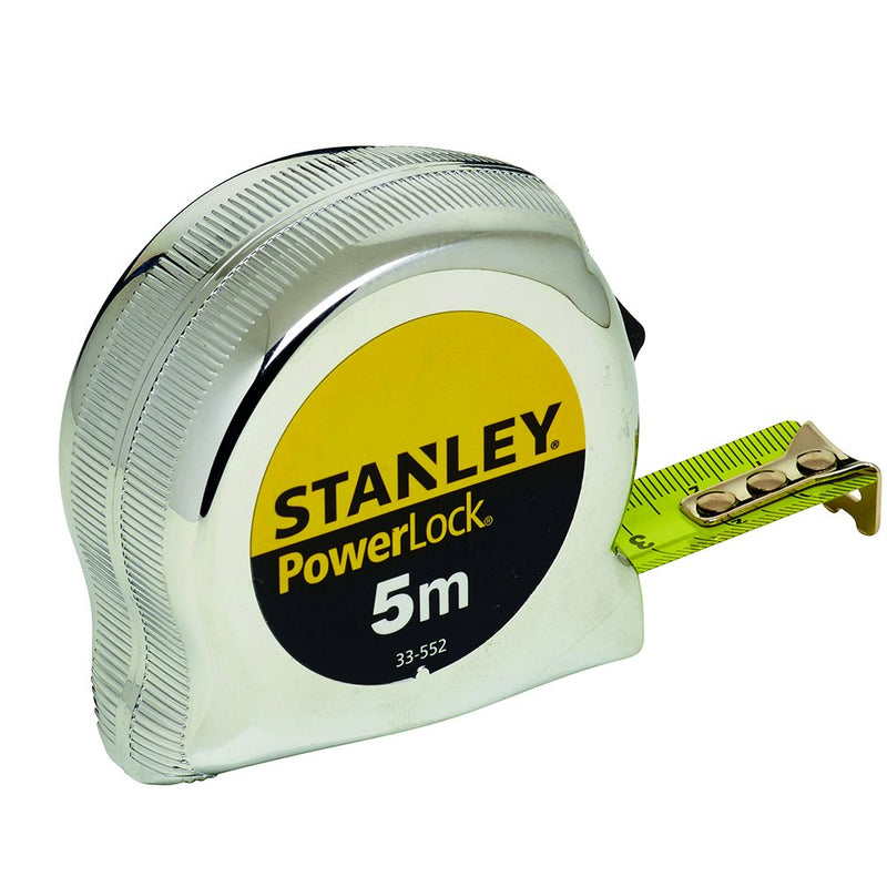 STANLEY 0-33-552 Powerlock Tape, 5m Metric Only 5 m