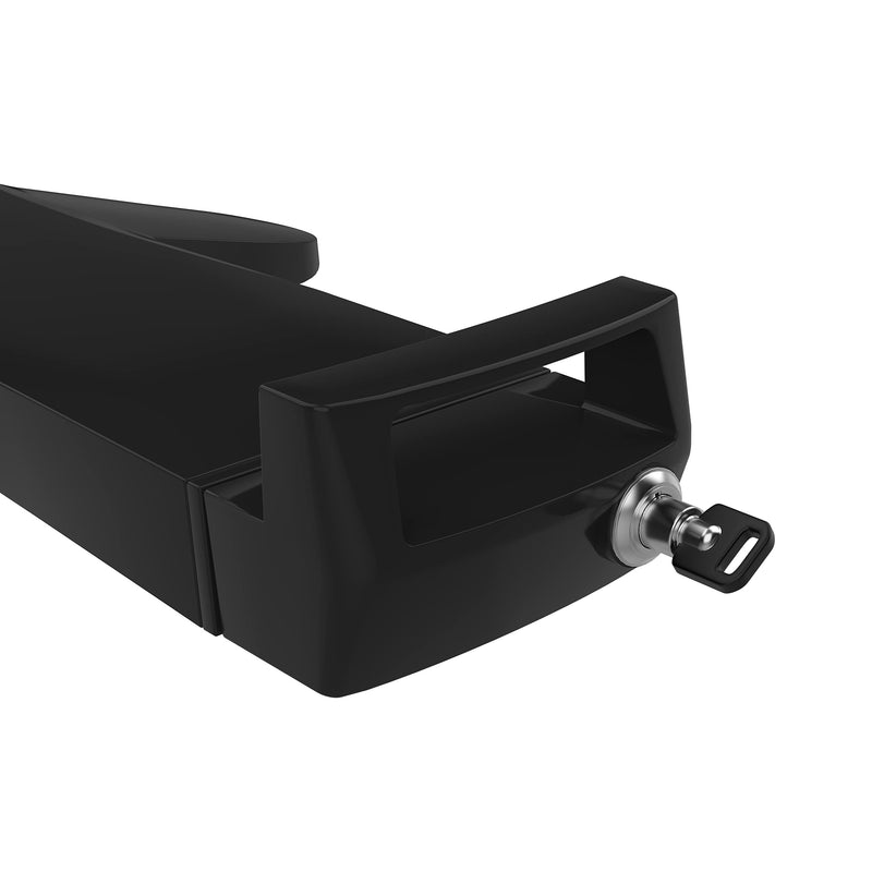 CTA Digital Universal Locking Holder Universal Locking Holder-Plastic Security w/Rubber Corner Grips iPad 10th Gen 10.9" & 7.9-12.5'' Tablets Compatible CTA's Line of VESA Clamp - Black (ADD-ULSHB)