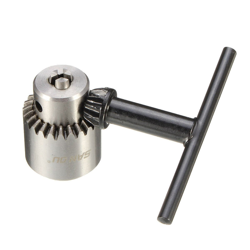 Yakamoz 0.3mm - 4mm Micro Aluminum Portable Handheld Drill DIY PCB Mini Electric Hand Drill with 5A Power Supply & 10pcs Micro Drill Bits 5a Mini Drill