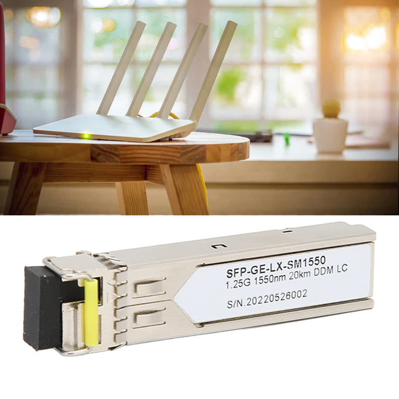 1.25Gb SFP Optical Module, 1550nm Single Mode Single Fiber SFP Transceiver, Up to 20Km, Support for DDM, for ZTE, for H3C, for RIGOAL, for