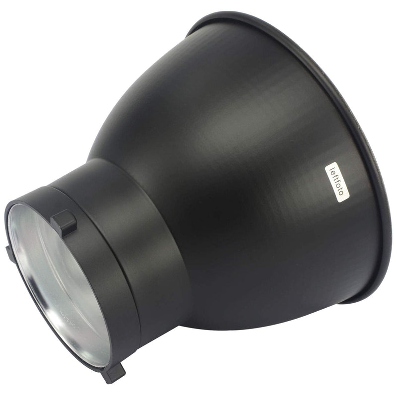 LEFTFOTO 7inch/ 18cm Standard Reflector Diffuser Lamp Shade Dish for Bowens Mount Studio Light Strobe Flash