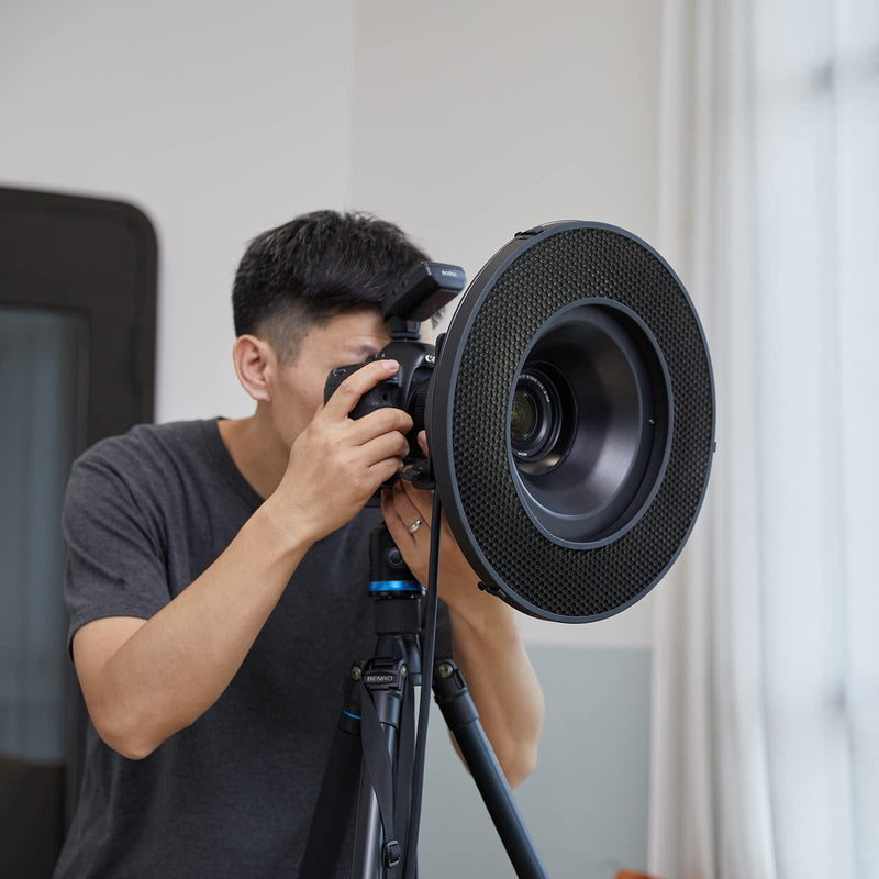 Godox R200-RHC20 Honeycomb Grid R200 Accessories Photography Honeycomb Grid for R200 Ring Flash Head Reflector RFT-25S (20°) 20° Grid for Reflector