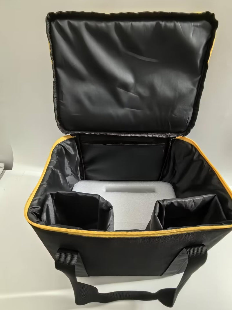 Universal Tool Bag for DEWALT 20V MAX Circular Saw DCS391B/DCS565B, for Makita XSS02Z 18V Sierra Circular - Case Only (Black) Yellow