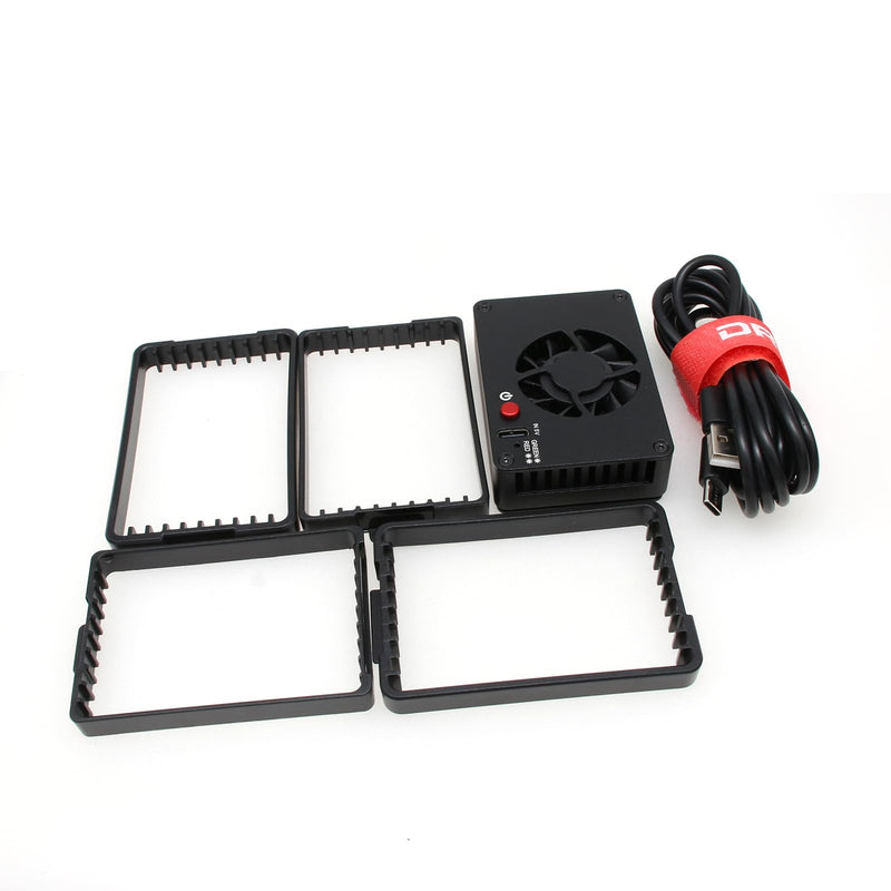 DRRI Live Broadcast Camera Cooling Fan for Sonys A7M4 A7cII A7c A7S3 ZV-1 ZV-10 ZVE1 A6700 FX30 Canon R5 R6 R7 Fujifilm XT4 XS10