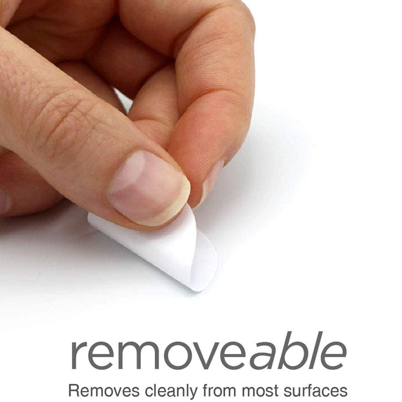 ChromaLabel 1 Inch Round Label Removable Day Labels, 420 Stickers per Pack, Black, Friday 1"