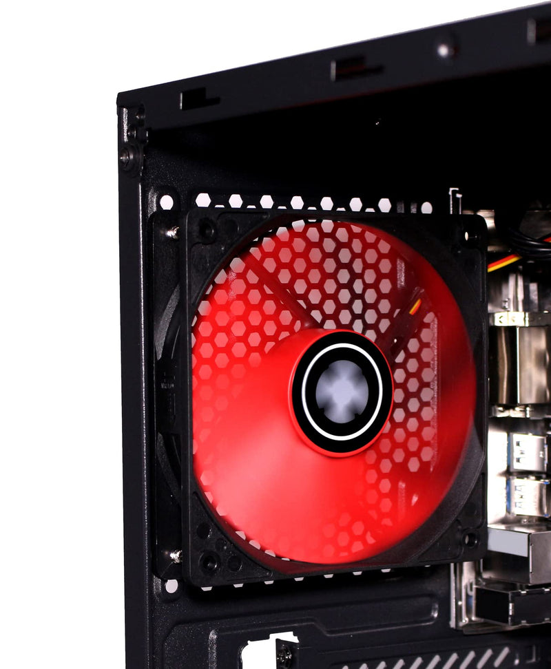 Xilence XPF120.R 120mm case fan, 3PIN, red/black