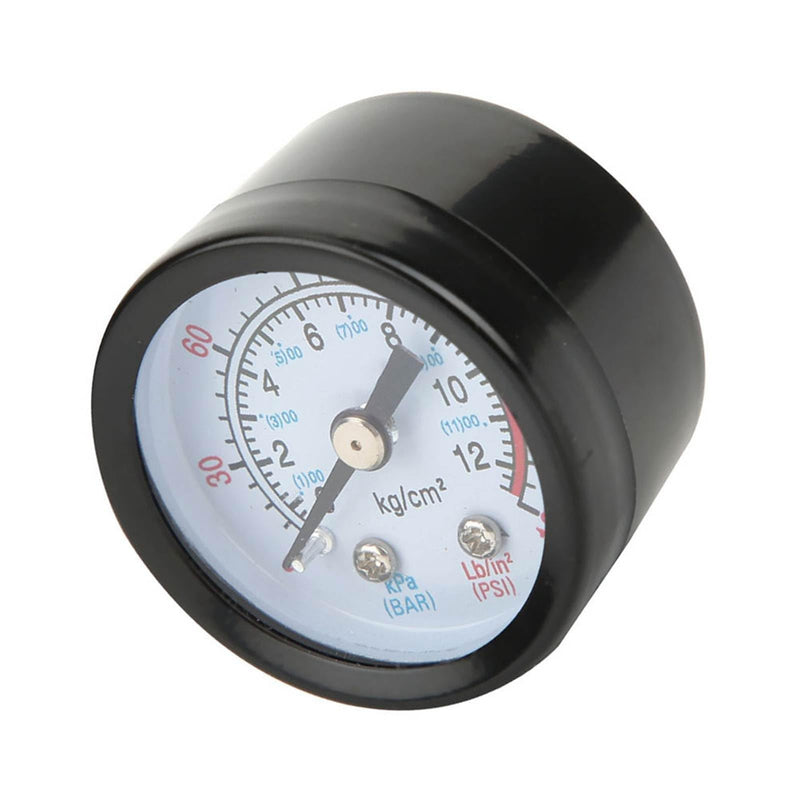 Air Compressor Pressure Gauge for Screw Piston Compressor, Pressure Gauge with 42 mm Diameter, Pressure Gauge for Air Compressors, Iron Shell Instrument